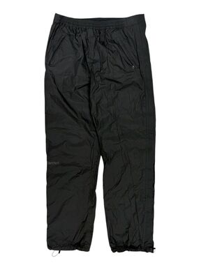 Marmot Precip Pants Medium Grey Nylon Full Zip Gorpcore Rain Waterproof Hiking